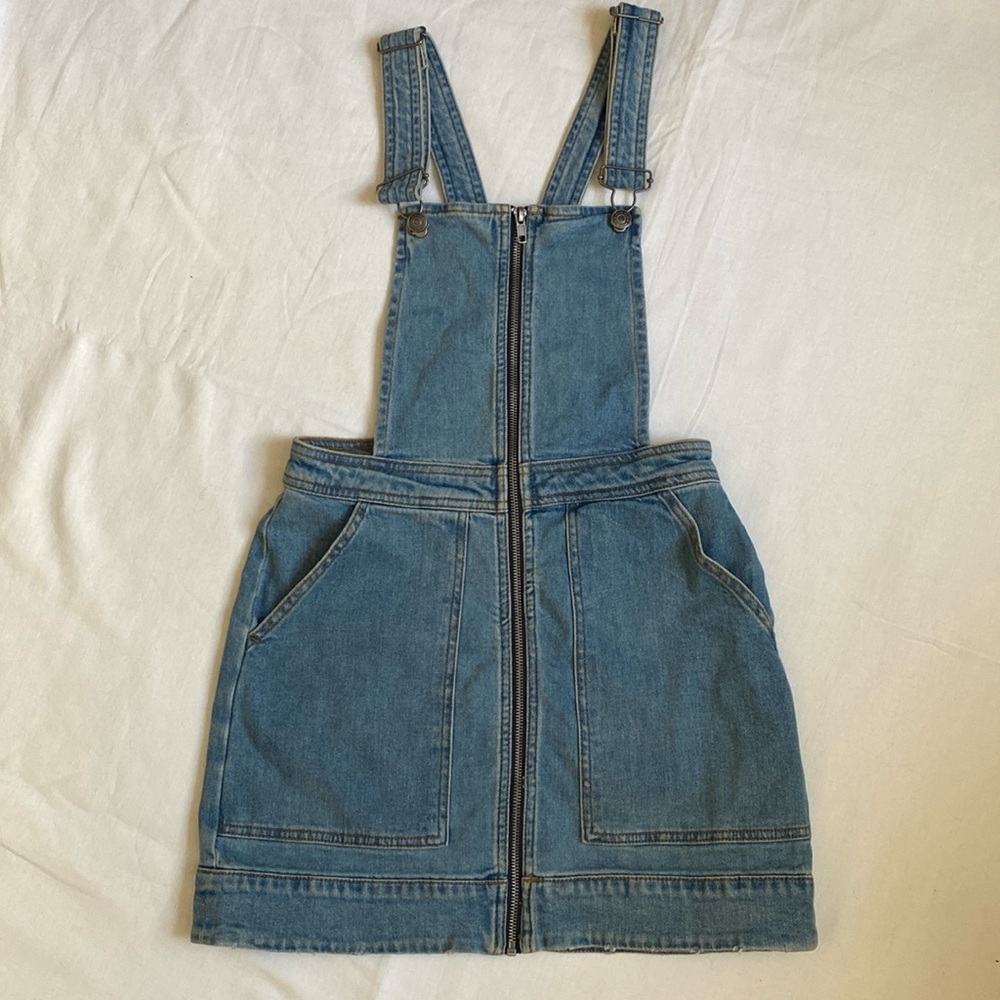 Wild Fable denim overall dress XS